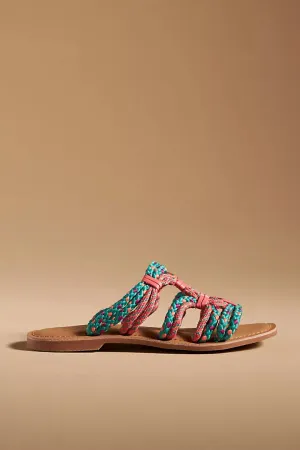 Read My Mind Sandal in Teal from BC Footwear