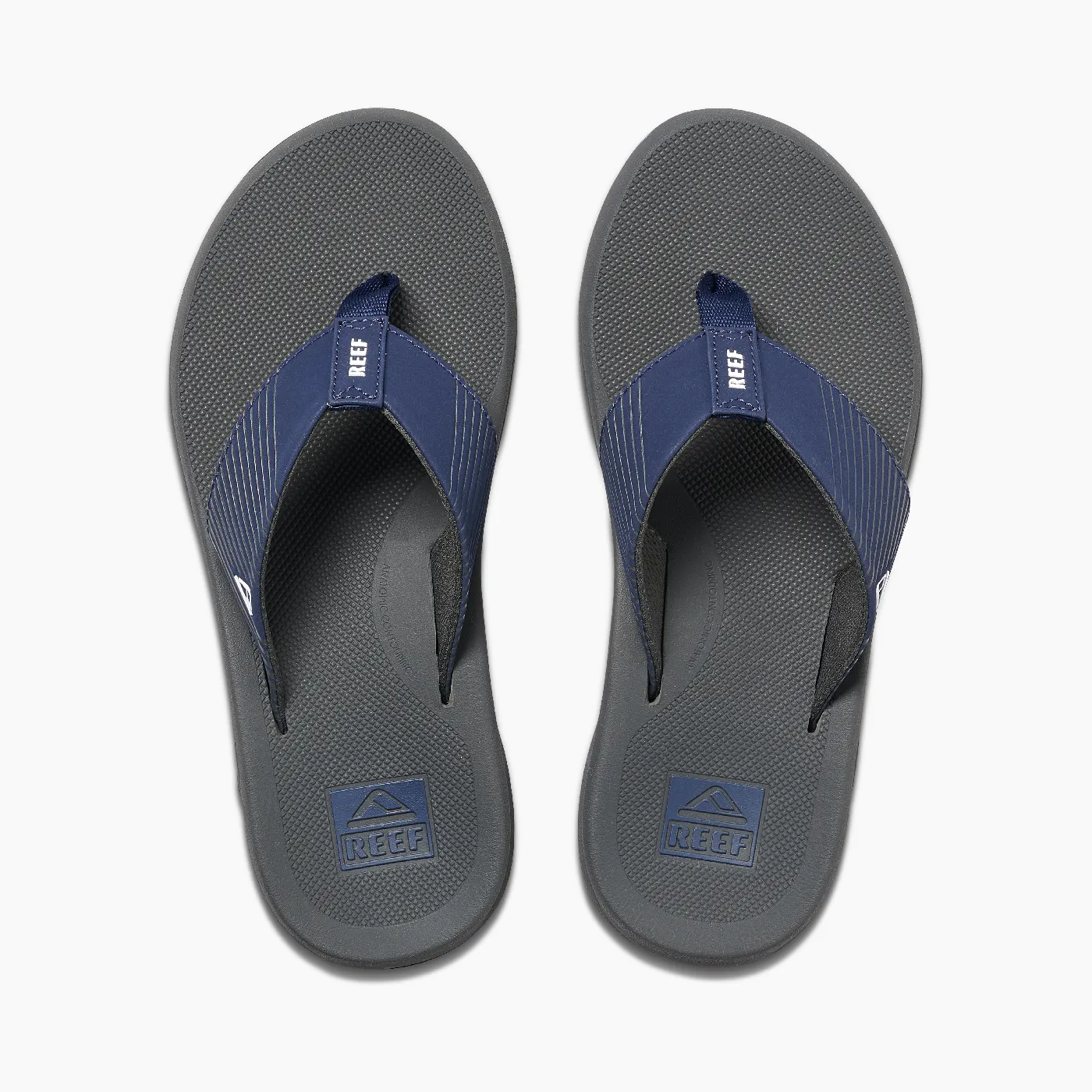 Reef Phantom II Sandals - Grey Navy Blue