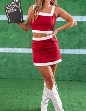 Rush The Field Gameday Set In Crimson