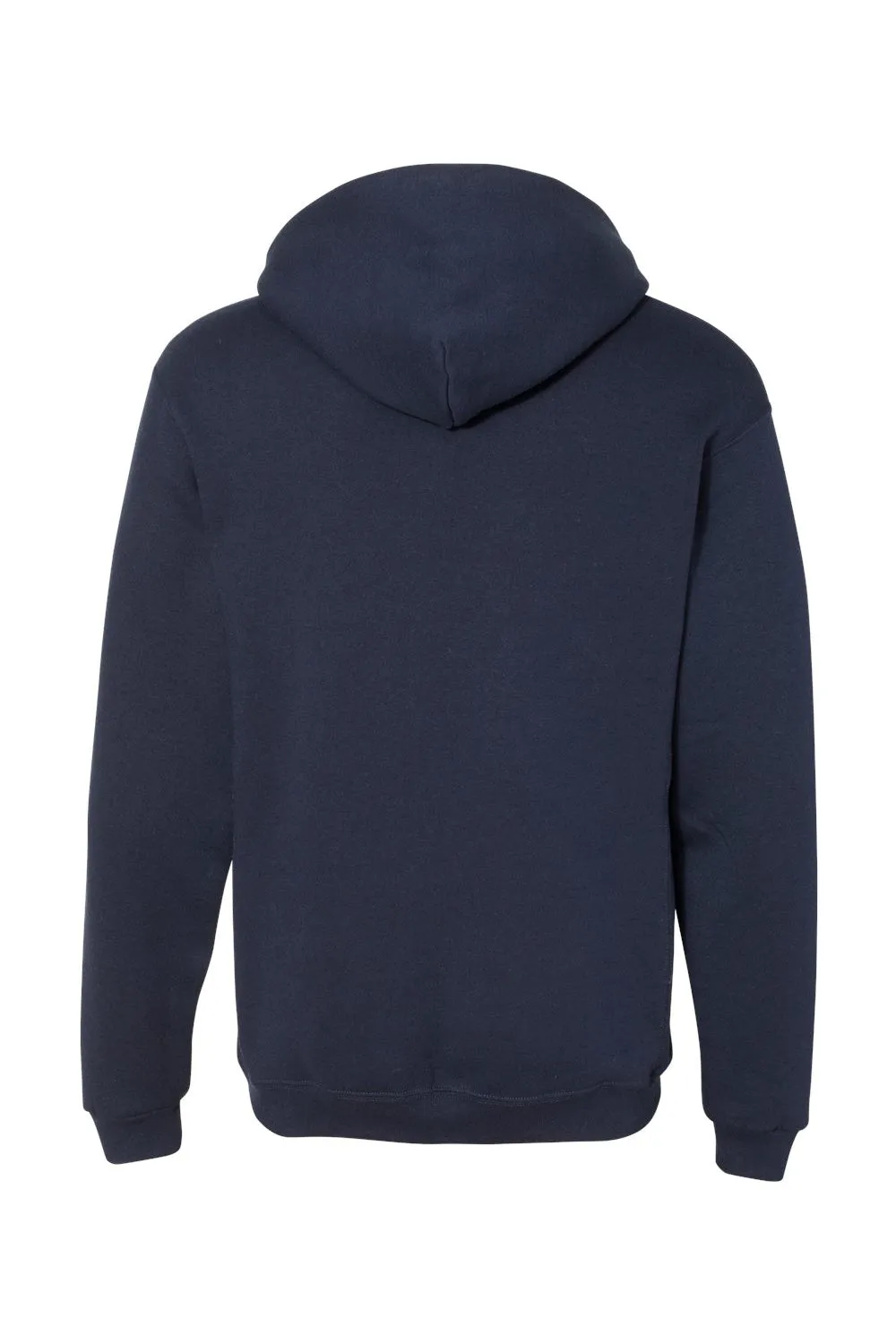 Russell Athletic Mens Dri Power Moisture Wicking Full Zip Hooded Sweatshirt Hoodie w/ Pockets - Navy Blue