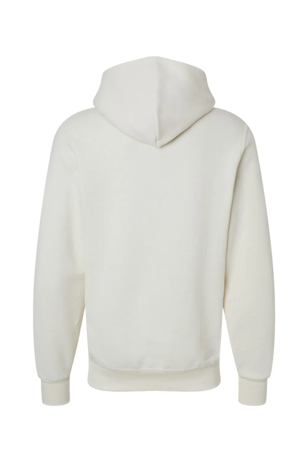 Russell Athletic Mens Dri-Power Moisture Wicking Hooded Sweatshirt Hoodie w/ Pouch Pocket - Vintage White