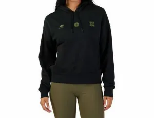 Sensory Fleece Pullover Hoodie In Black