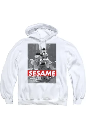 Sesame Street Sesame Adult Pull Over Hoodie