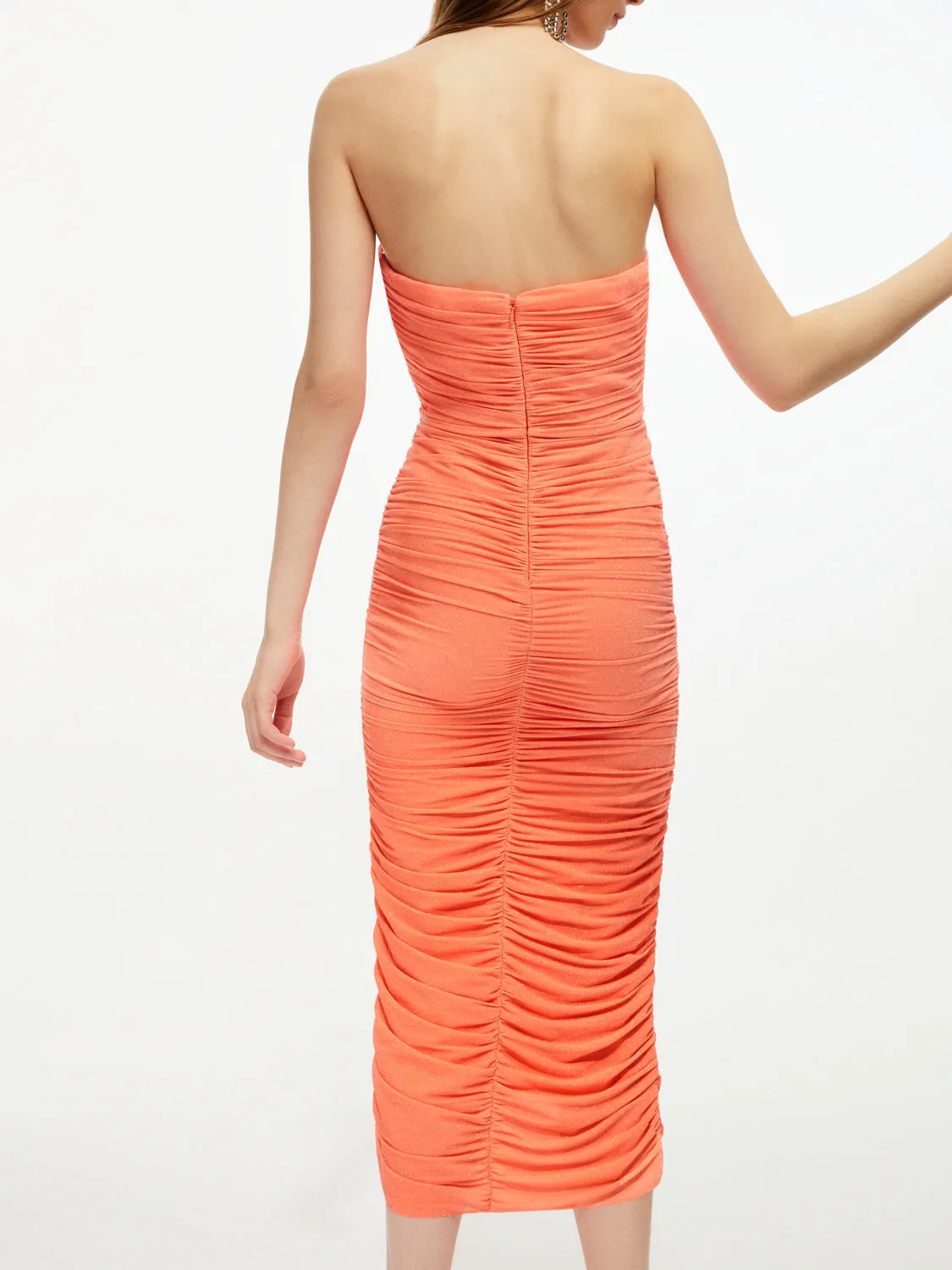 Sparkly Draped Dress