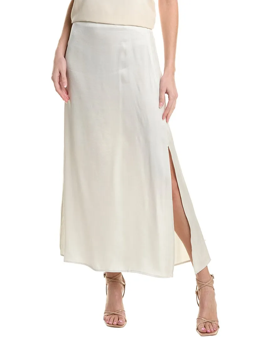 Splendid Marlowe Satin Slip Skirt