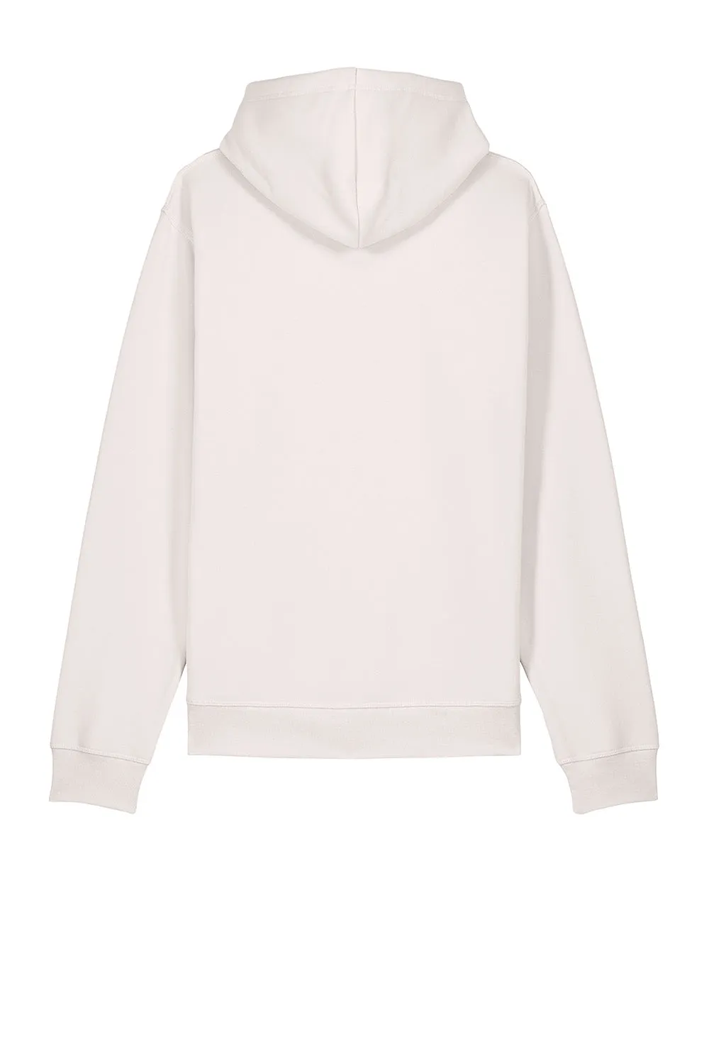 Stanley/Stella Mens Drummer 2.0 Hooded Sweatshirt Hoodie w/ Pouch Pocket - Vintage White