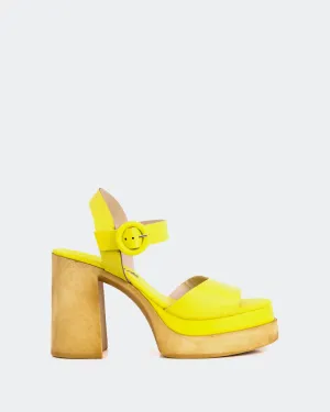 Starburst Yellow Leather