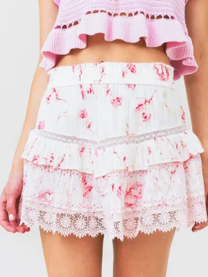 Tanisha Skirt In Cherry Soda