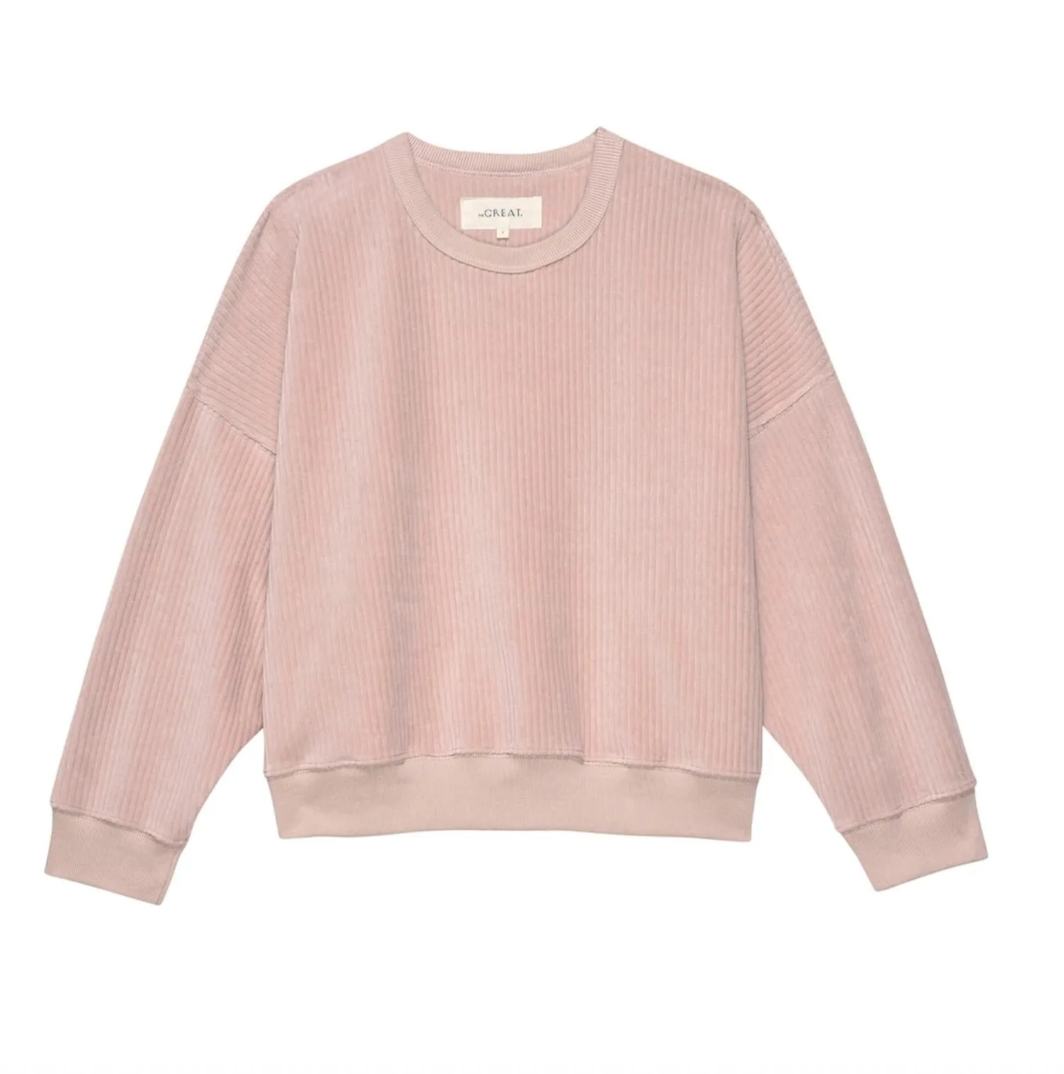 The Corduroy Teammate Sweatshirt In Heirloom Pink