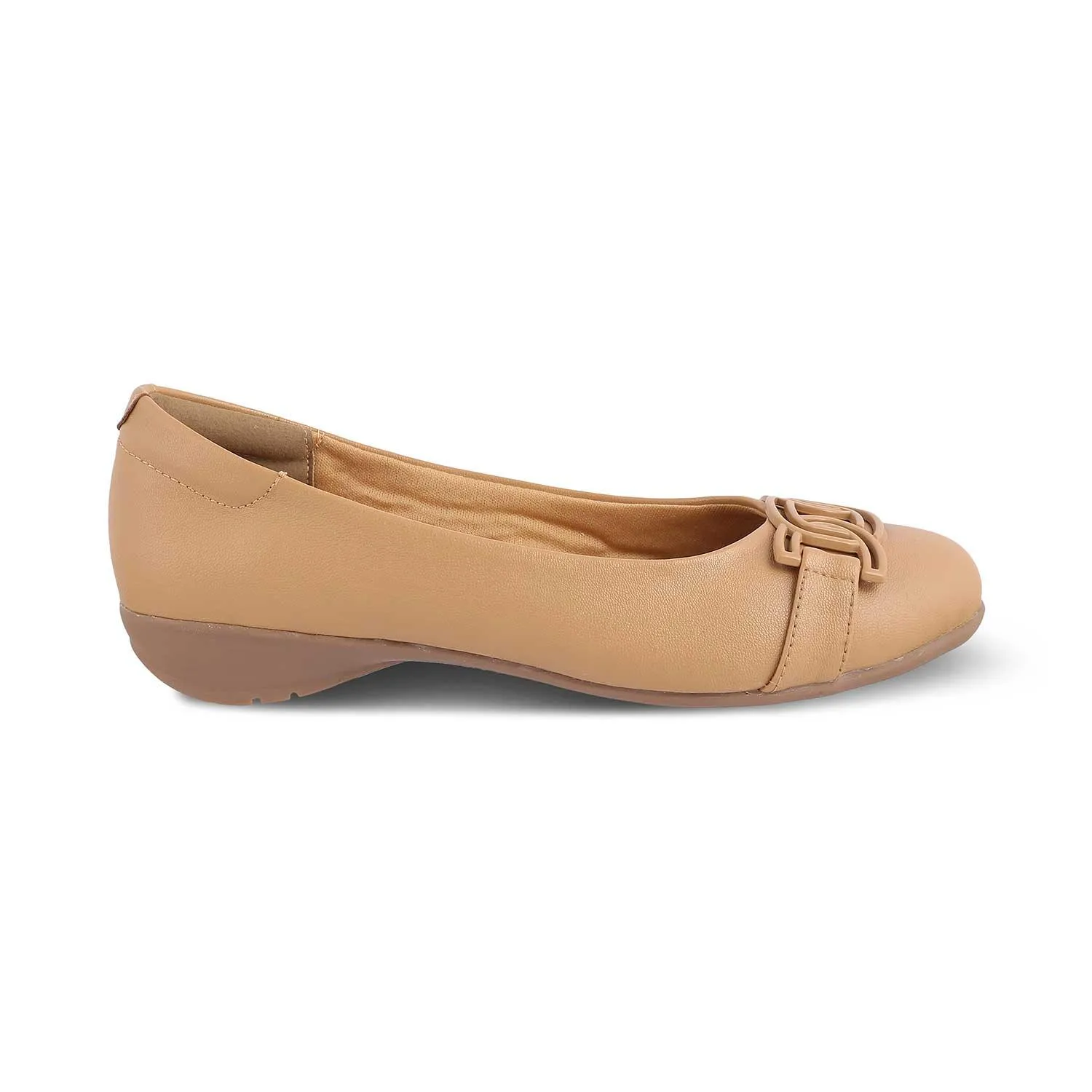 The Geom Beige Women's Dress Ballerinas Tresmode