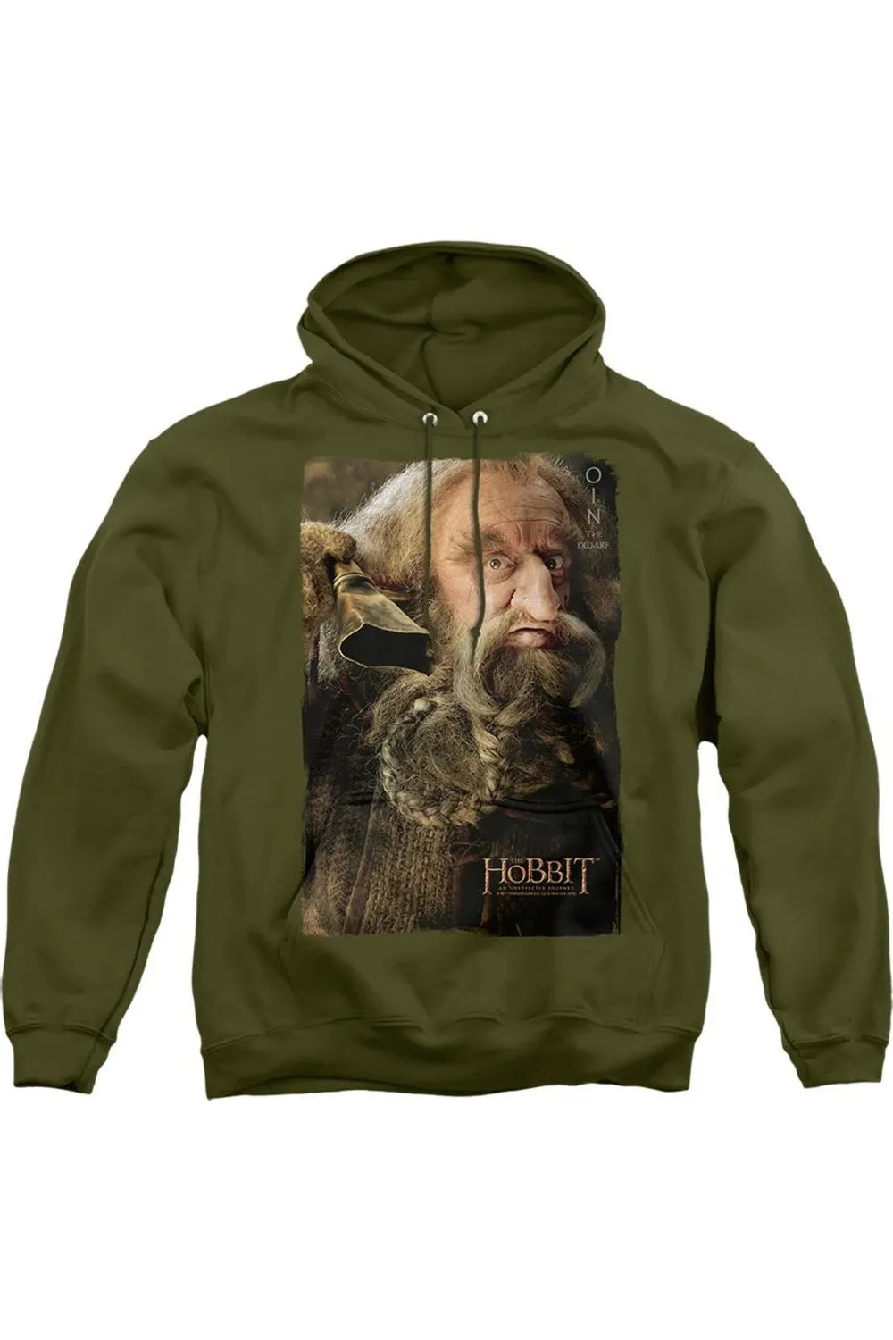 The Hobbit Oin Adult Pull Over Hoodie / Hooded Sweatshirt
