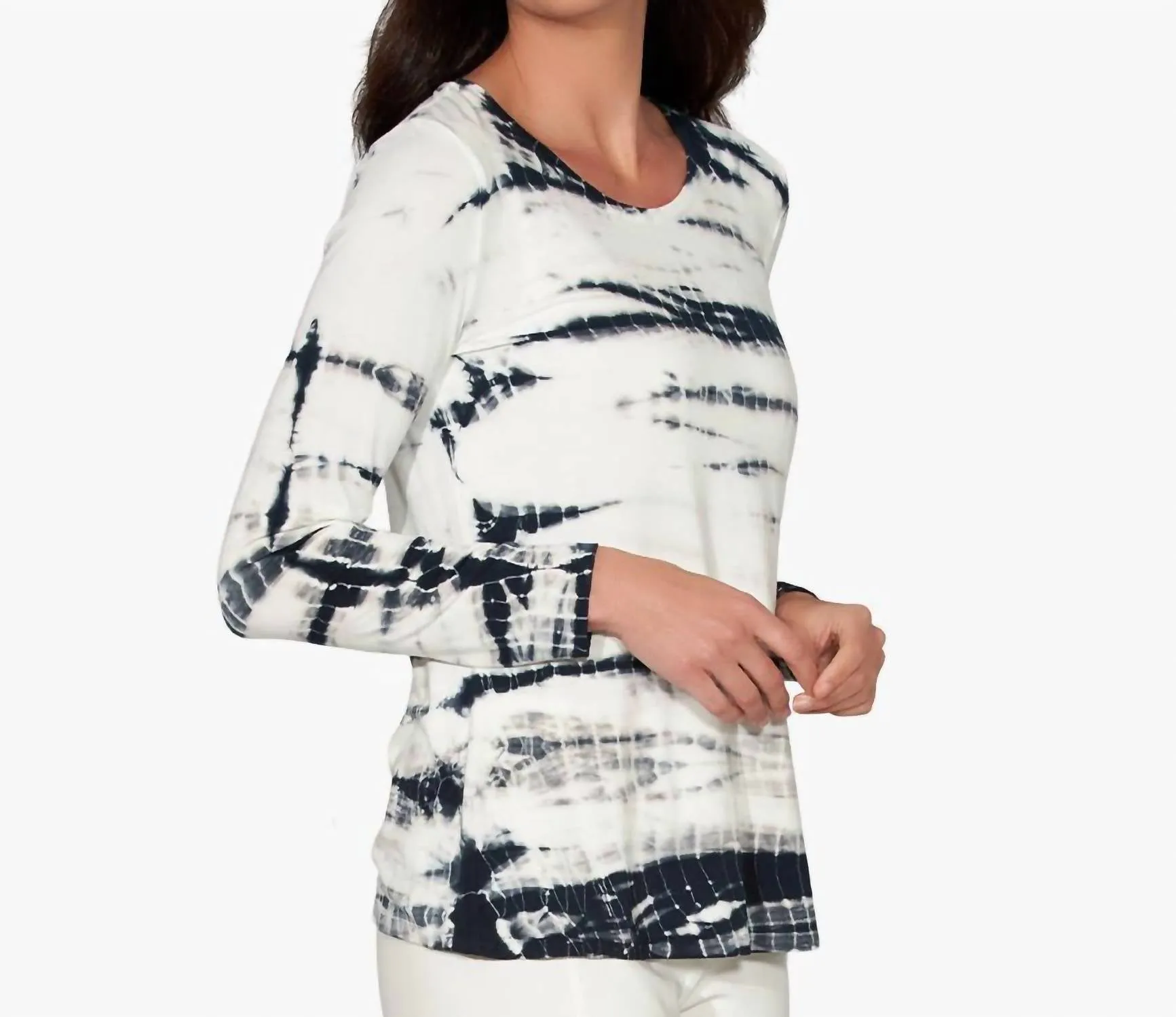 Tie Dyed Every Day Tee In Birch