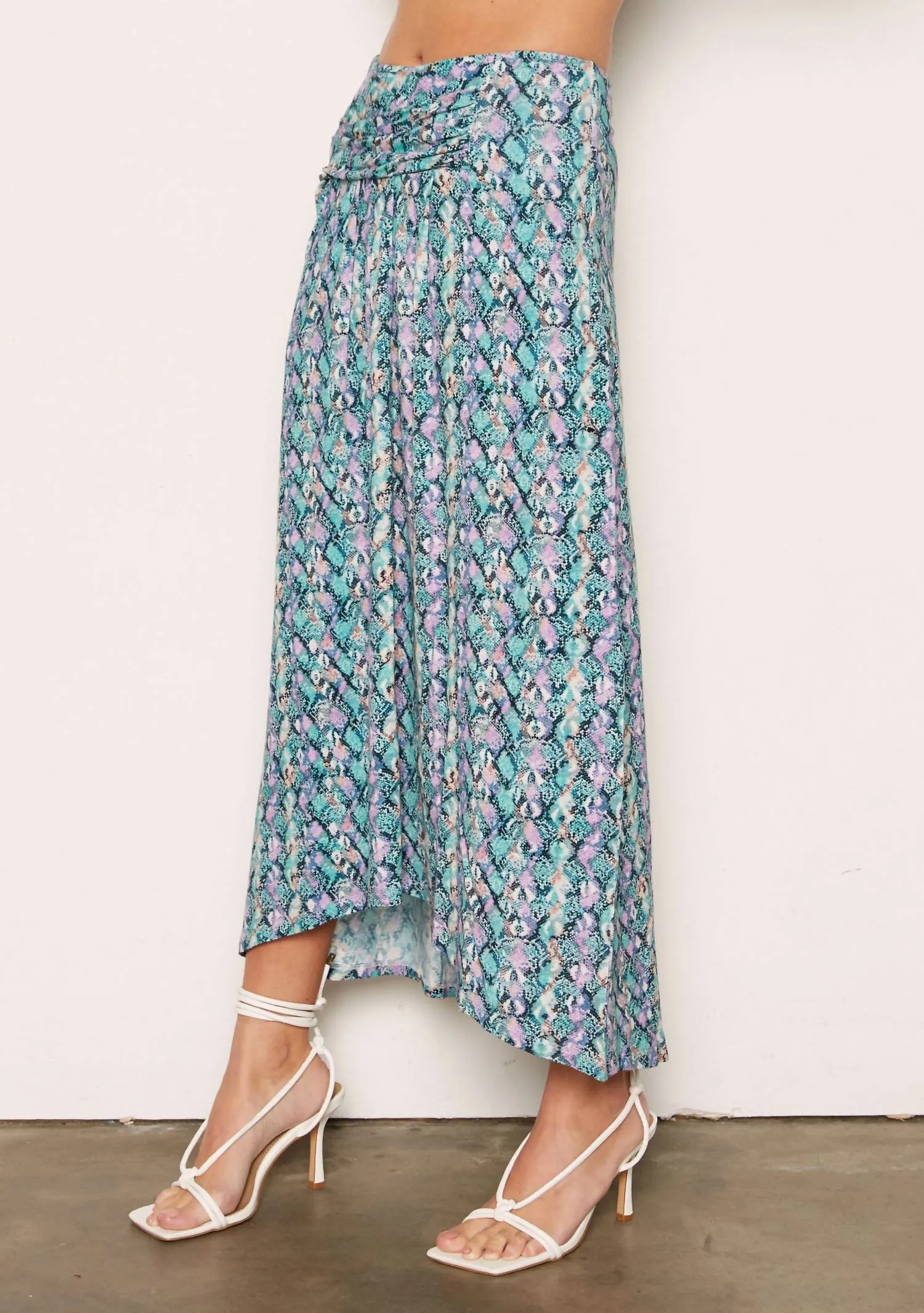 Trina Skirt In Spring Snake