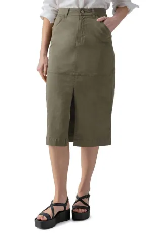 Triple Threat Skirt In Burnt Olive