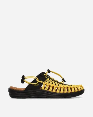 Uneek II Sandals Black / Yellow