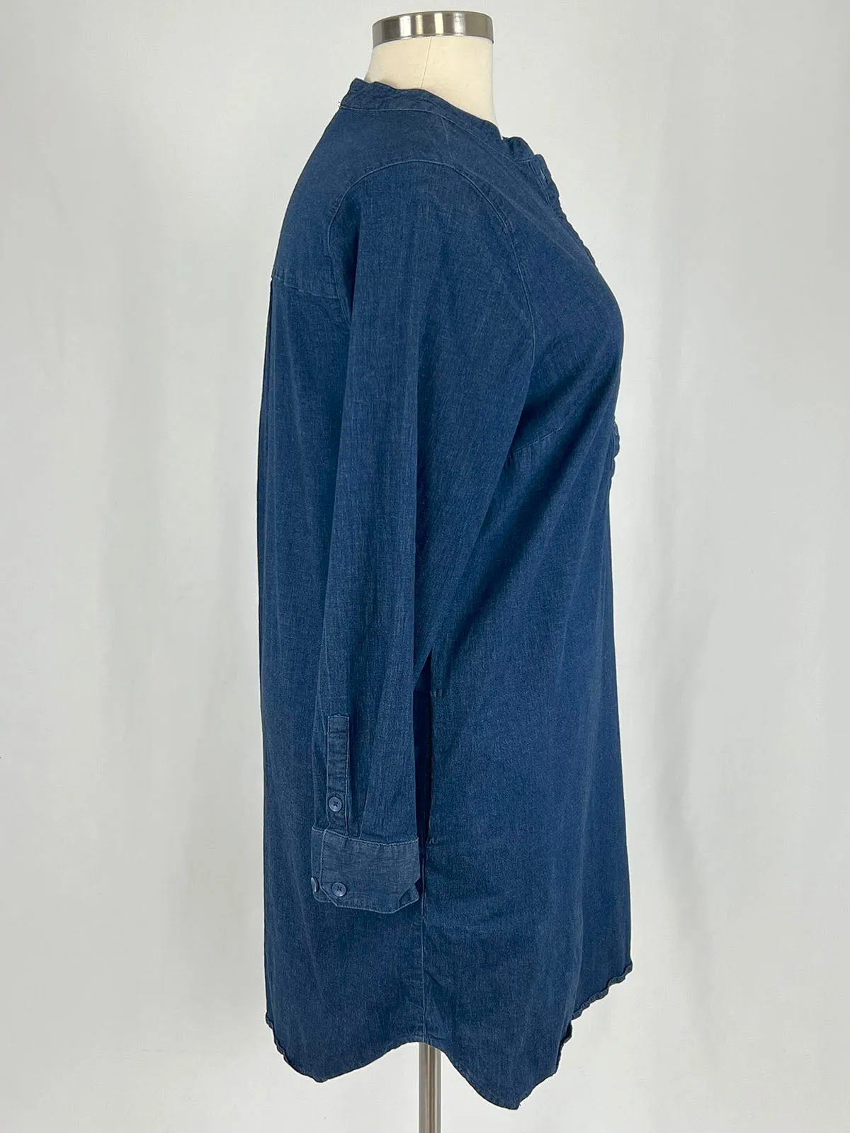Universal Standard Size M (18/20) Blue Chambray Dress
