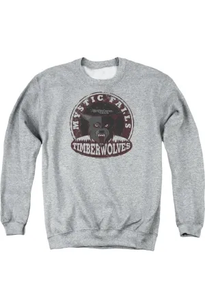 Vampire Diaries Timberwolves Adult Crewneck Sweatshirt