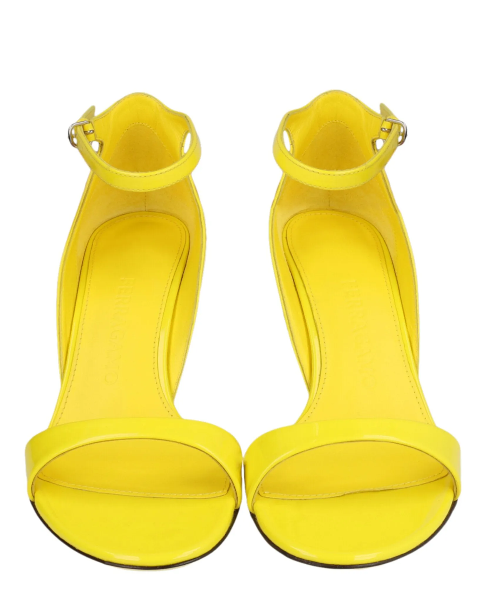 Vidette Patent Leather Wedge Sandals