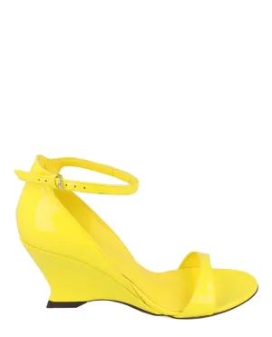 Vidette Patent Leather Wedge Sandals