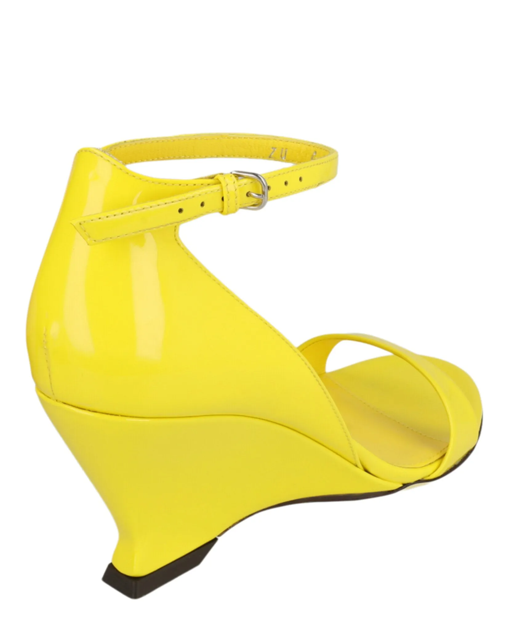 Vidette Patent Leather Wedge Sandals