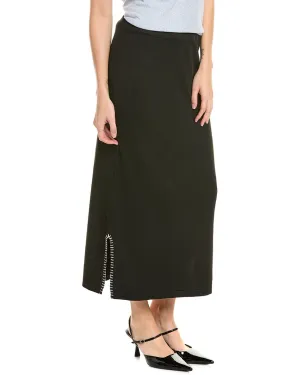Vince Camuto Whipstitch Midi Skirt