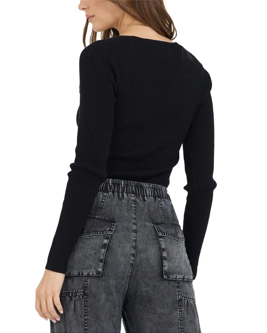 Vintage Havana Rib Knit Top