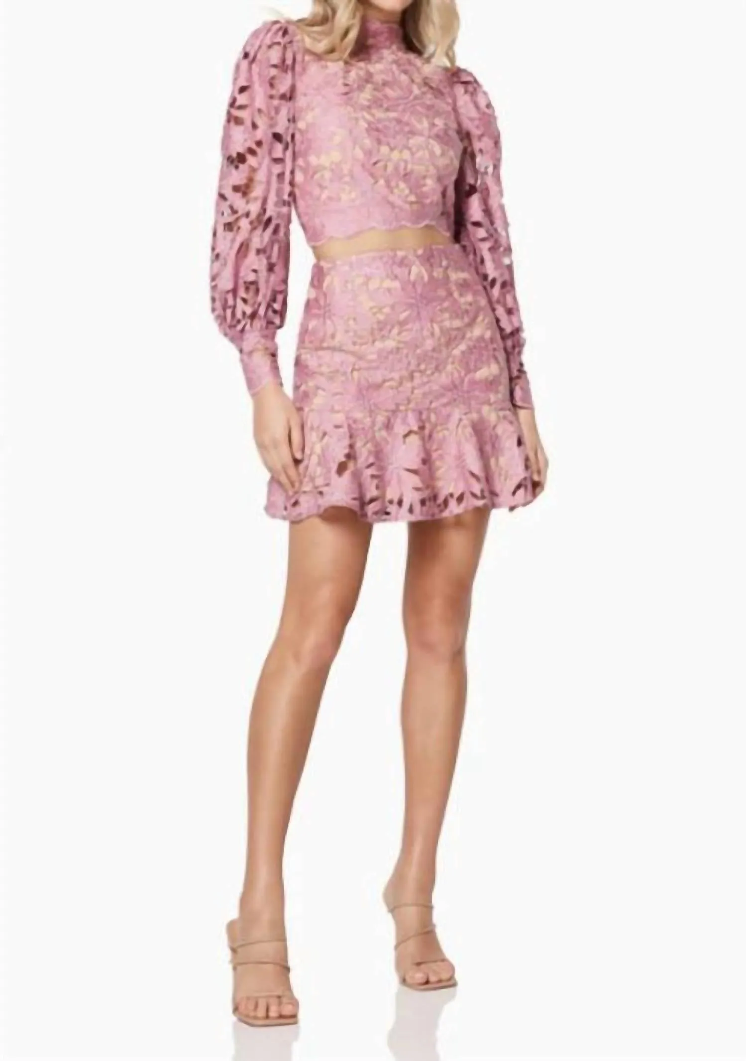 Visionary Set In Mauve Pink