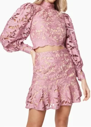 Visionary Set In Mauve Pink