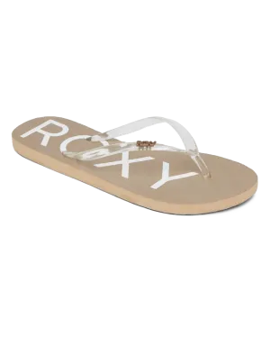 Viva Jelly Flip Flops in Champagne