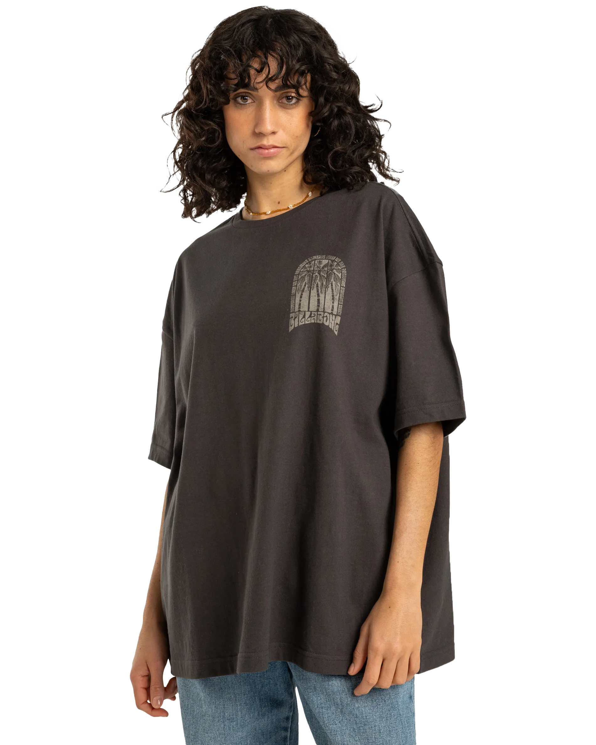 We Are Dreaming T-Shirt in Off Black