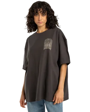 We Are Dreaming T-Shirt in Off Black