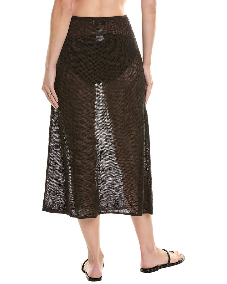 WeWoreWhat Crochet Midi Skirt