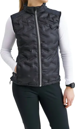 Women Elgin Hybrid Vest In Black