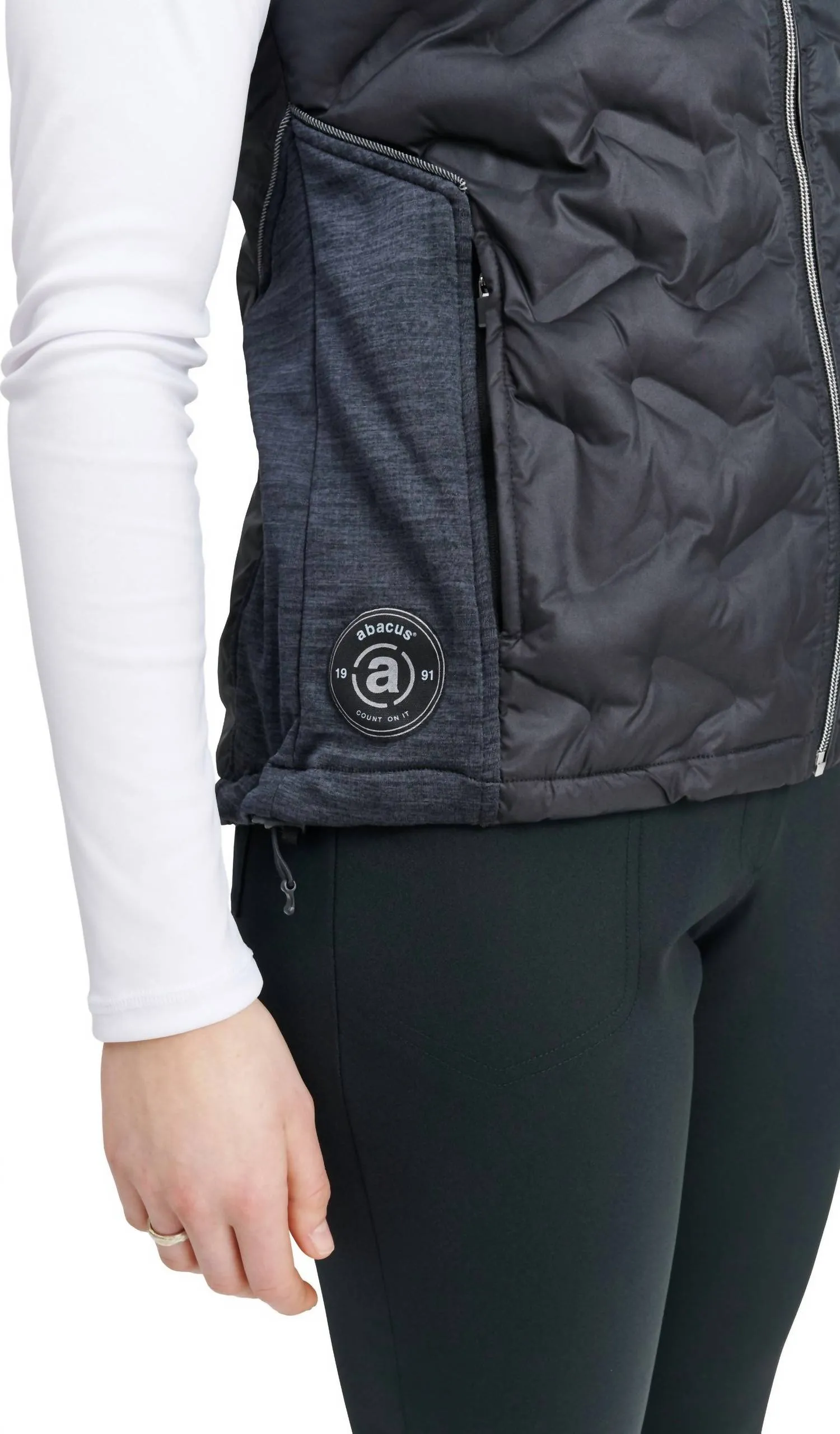 Women Elgin Hybrid Vest In Black