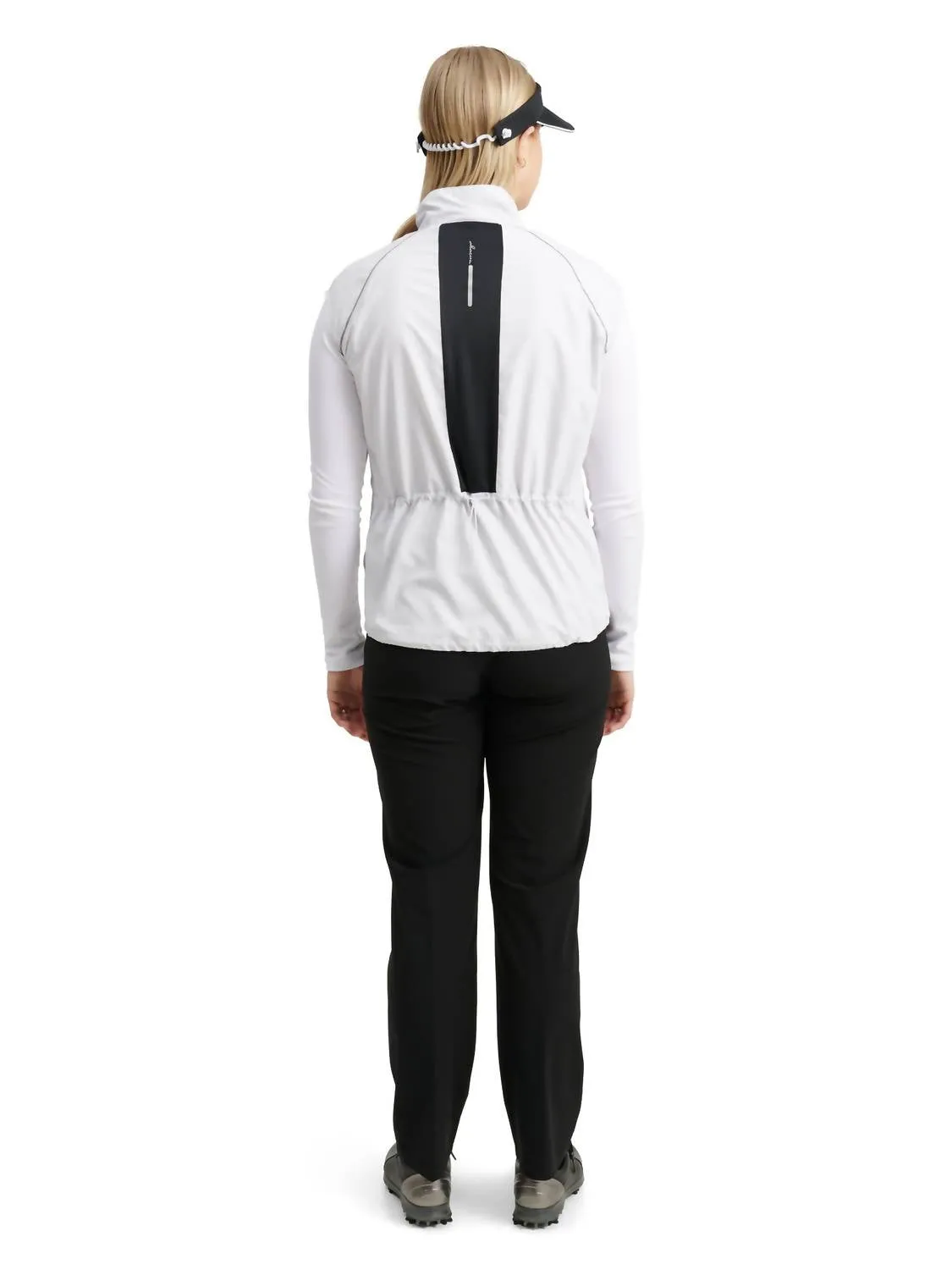 Women Ganton Stretch Wind Vest In Stone Melange