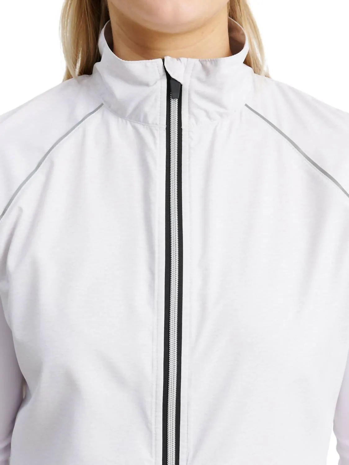 Women Ganton Stretch Wind Vest In Stone Melange