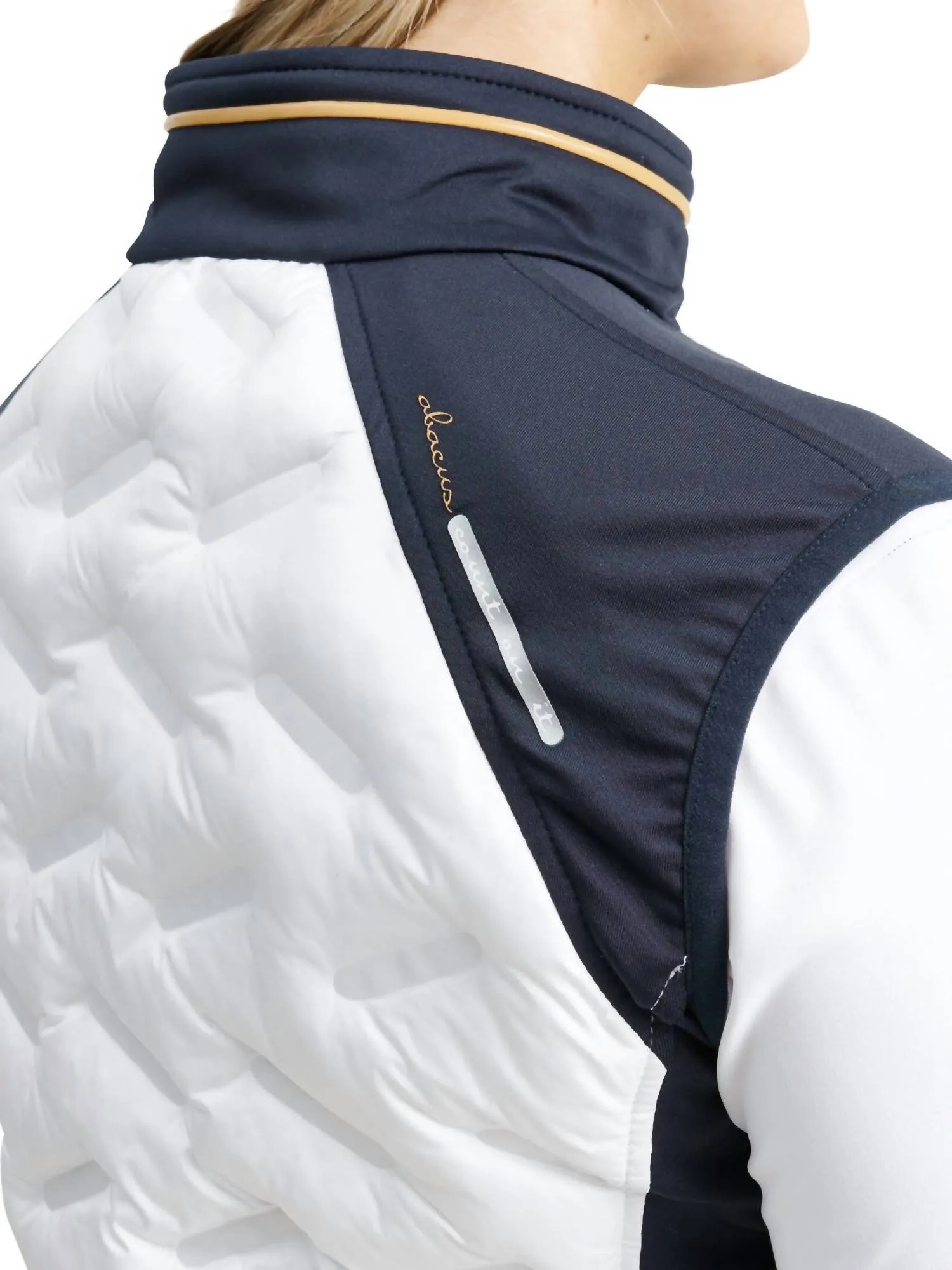 Women Grove Hybrid Vest In Navy White