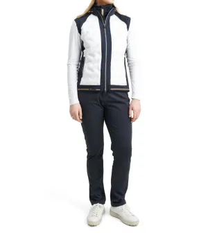 Women Grove Hybrid Vest In Navy White