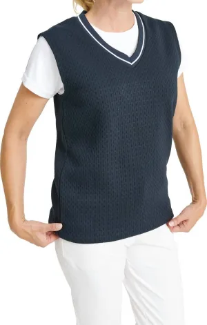 Women Scramble Vest In Navy