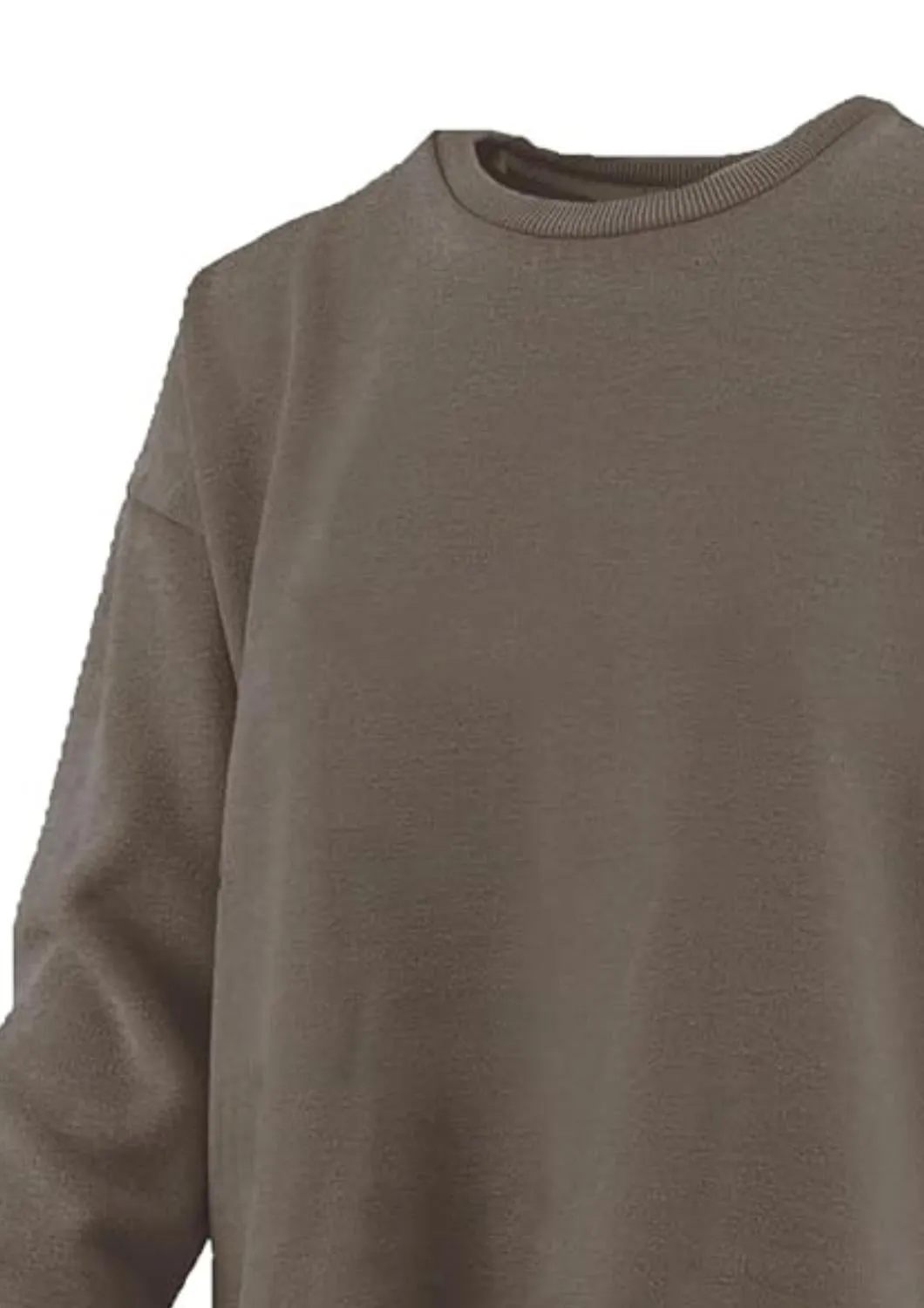 Women's Comfy Round Here Sweatshirt In Olive