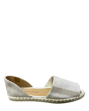 Women's Dominique Slip On Espadrille In White/ Beige