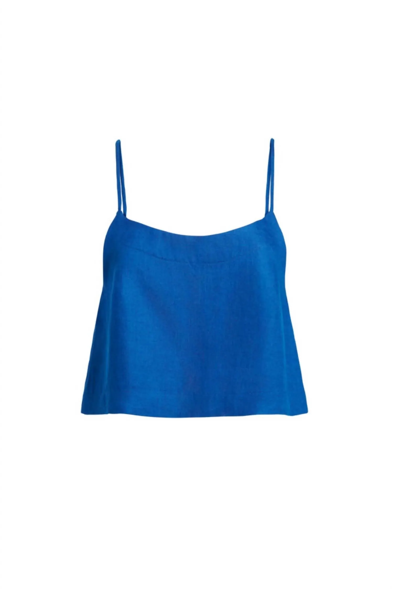 Women's Flared Cami In Sapphire