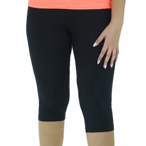 Women's Stretchy Plain Sport Short,Black