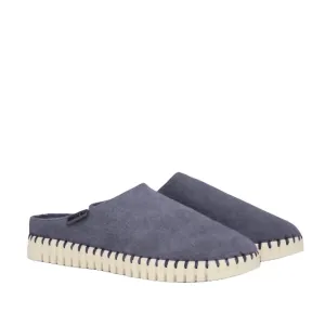 Women's Tulip Slip On Mule In Midnight Blue