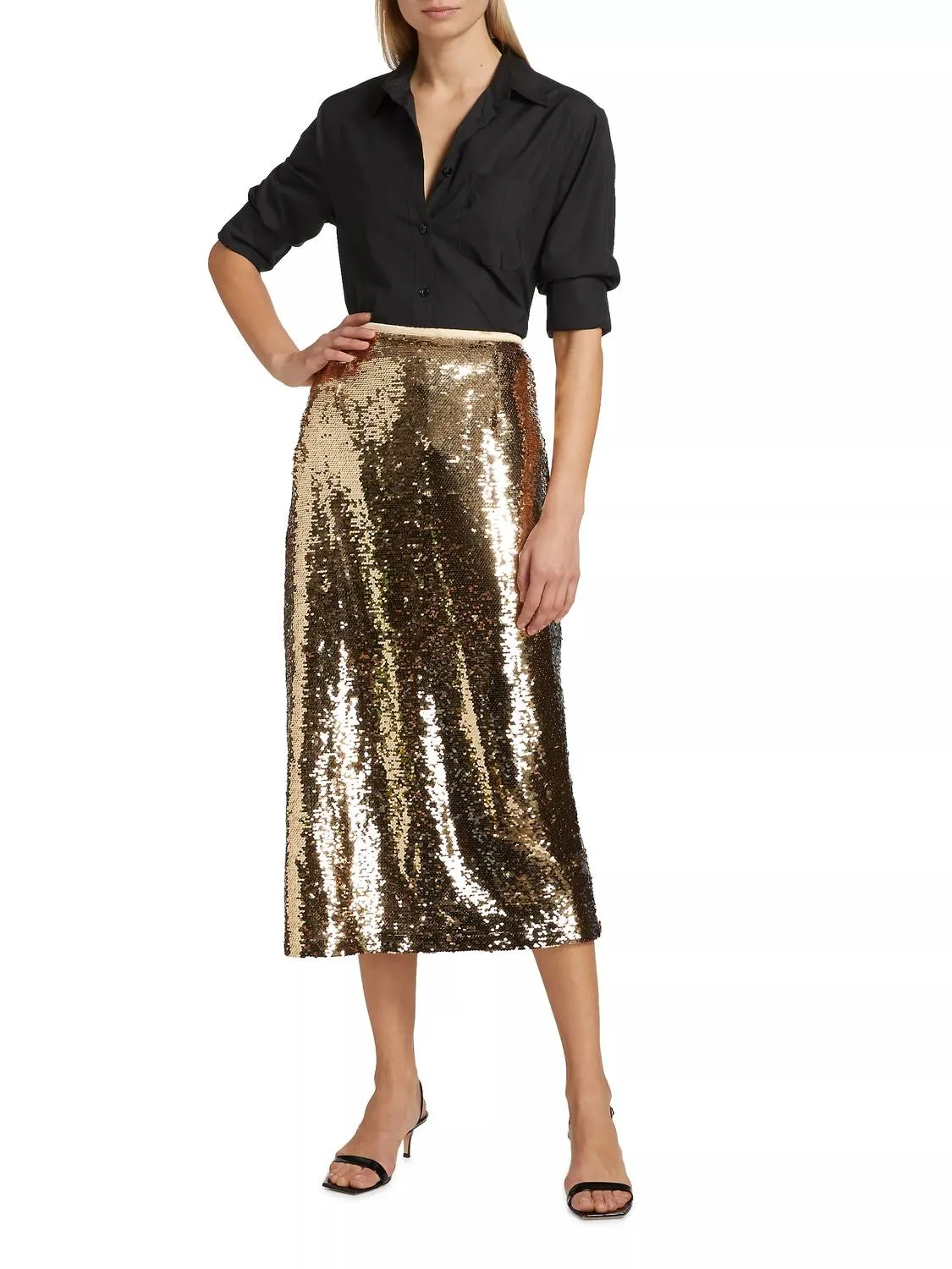 Wray Skirt In Gold