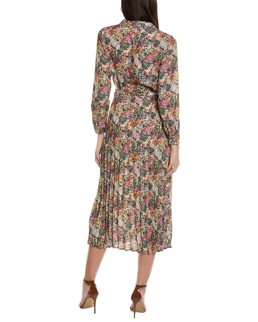 YAL New York Pleated Shirtdress