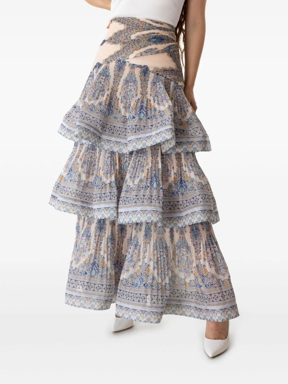 Zimmermann Women's Skirts Clear blue